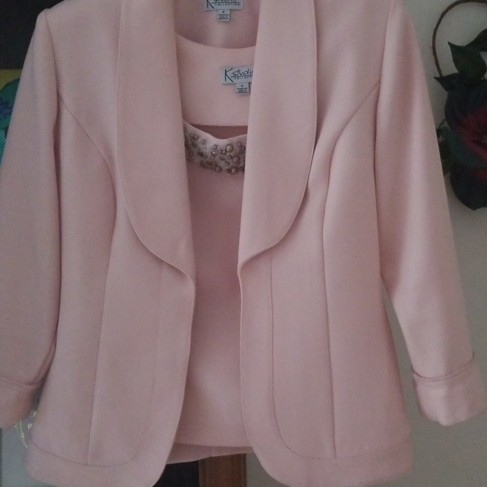 A dress jacket and top.
